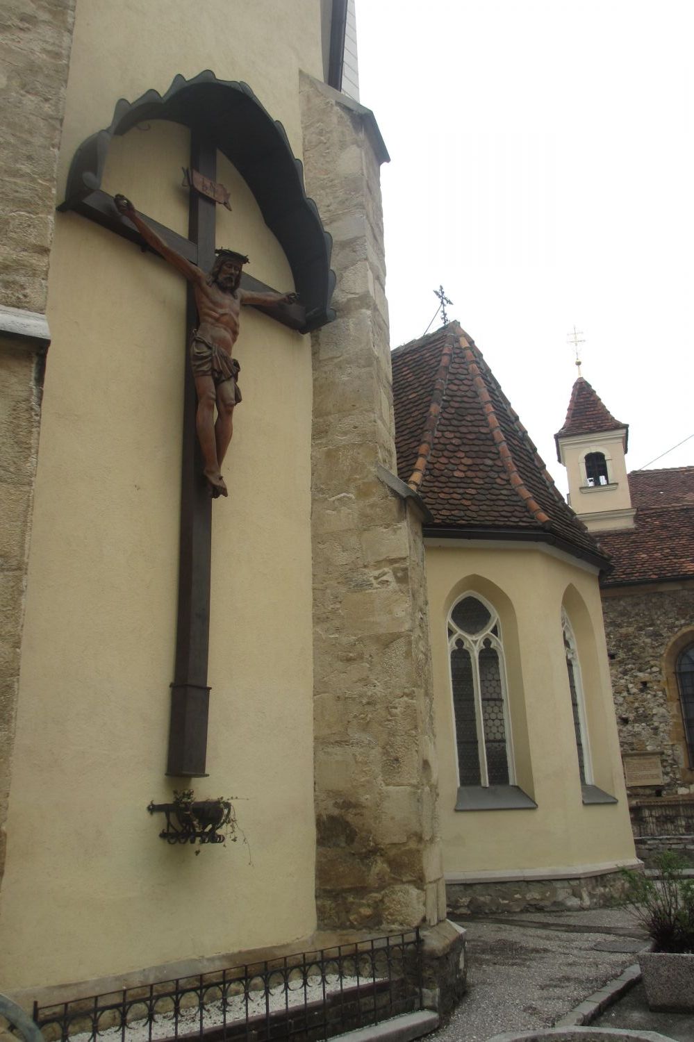 Außenfassade, Pfarrkirche Wolfsberg