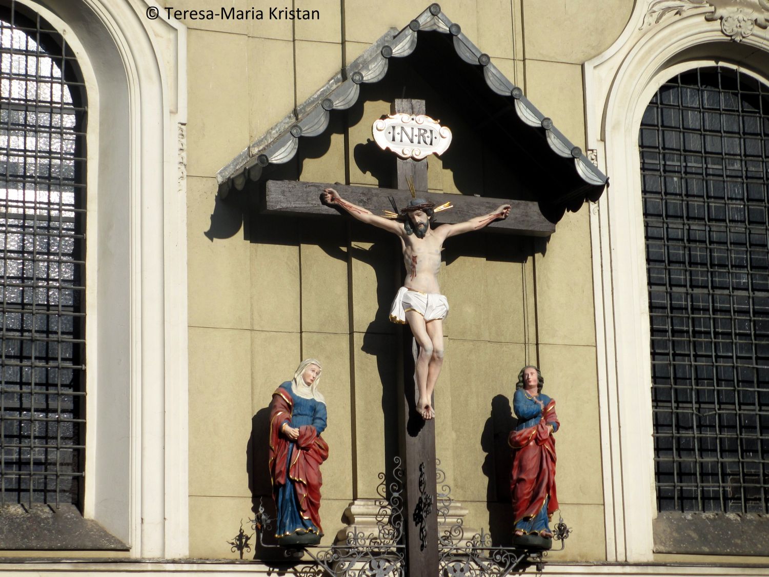 Außenfassade St. Egid, Klagenfurt