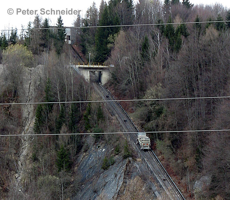 Auf dem Weg ins Tal