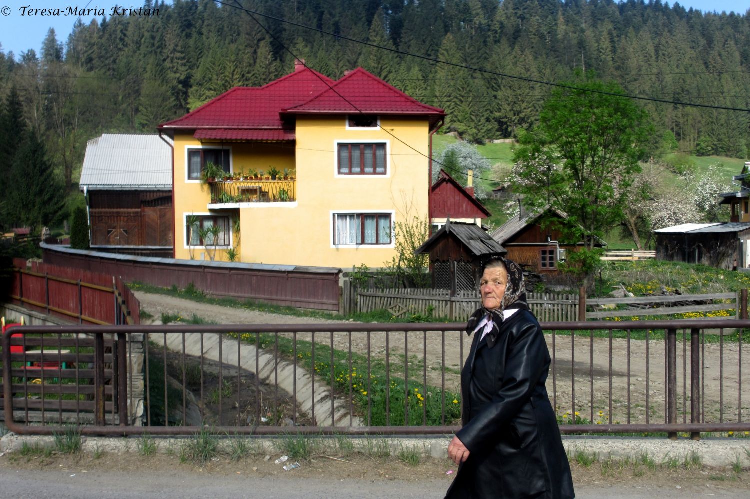 Auf dem Weg zum Moldaukloster Voronet