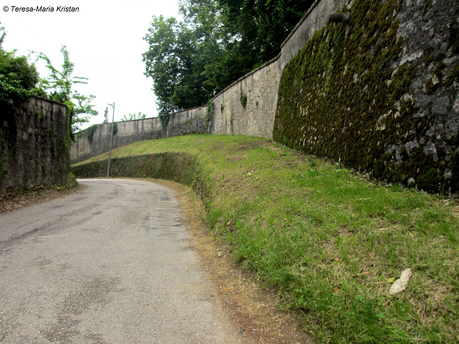 Auf dem Weg zur Villa Rotonda