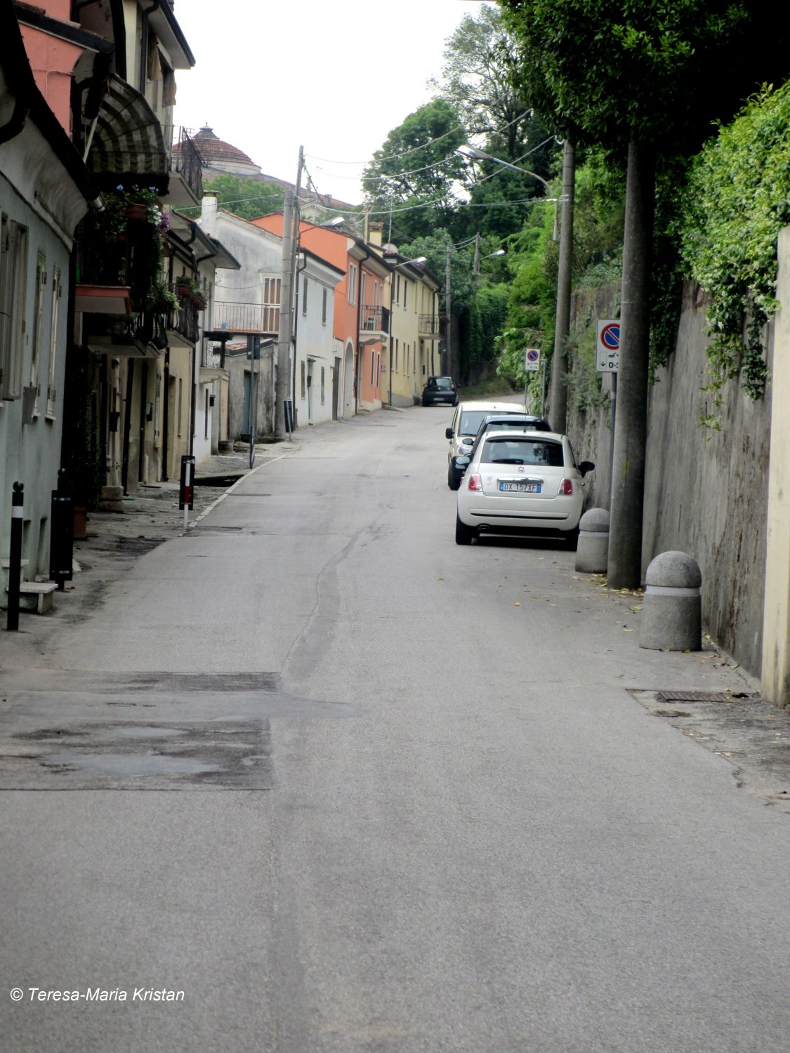 Auf dem Weg zur Villa Rotonda