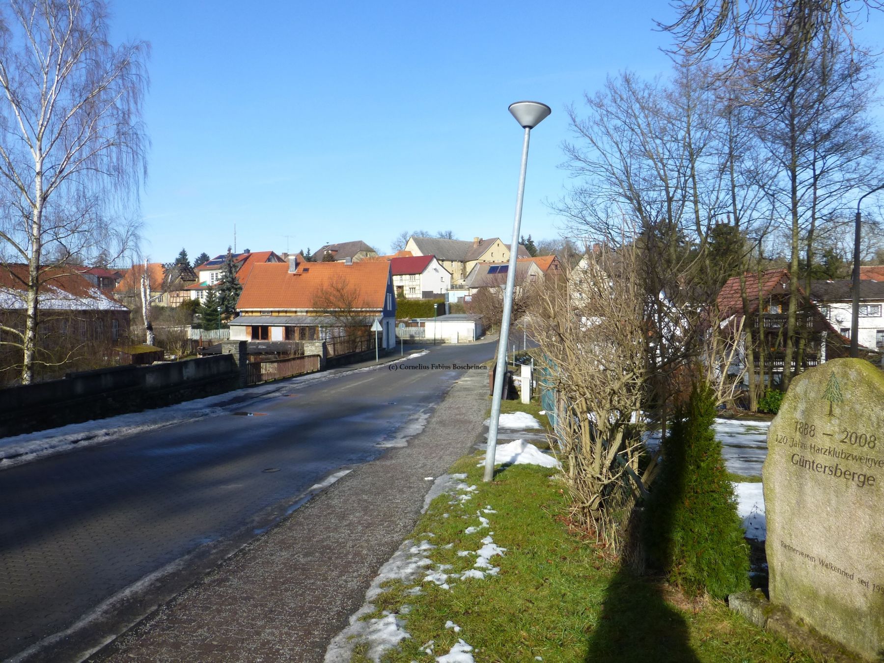 Aufenthalt in Güntersberge im Harz.