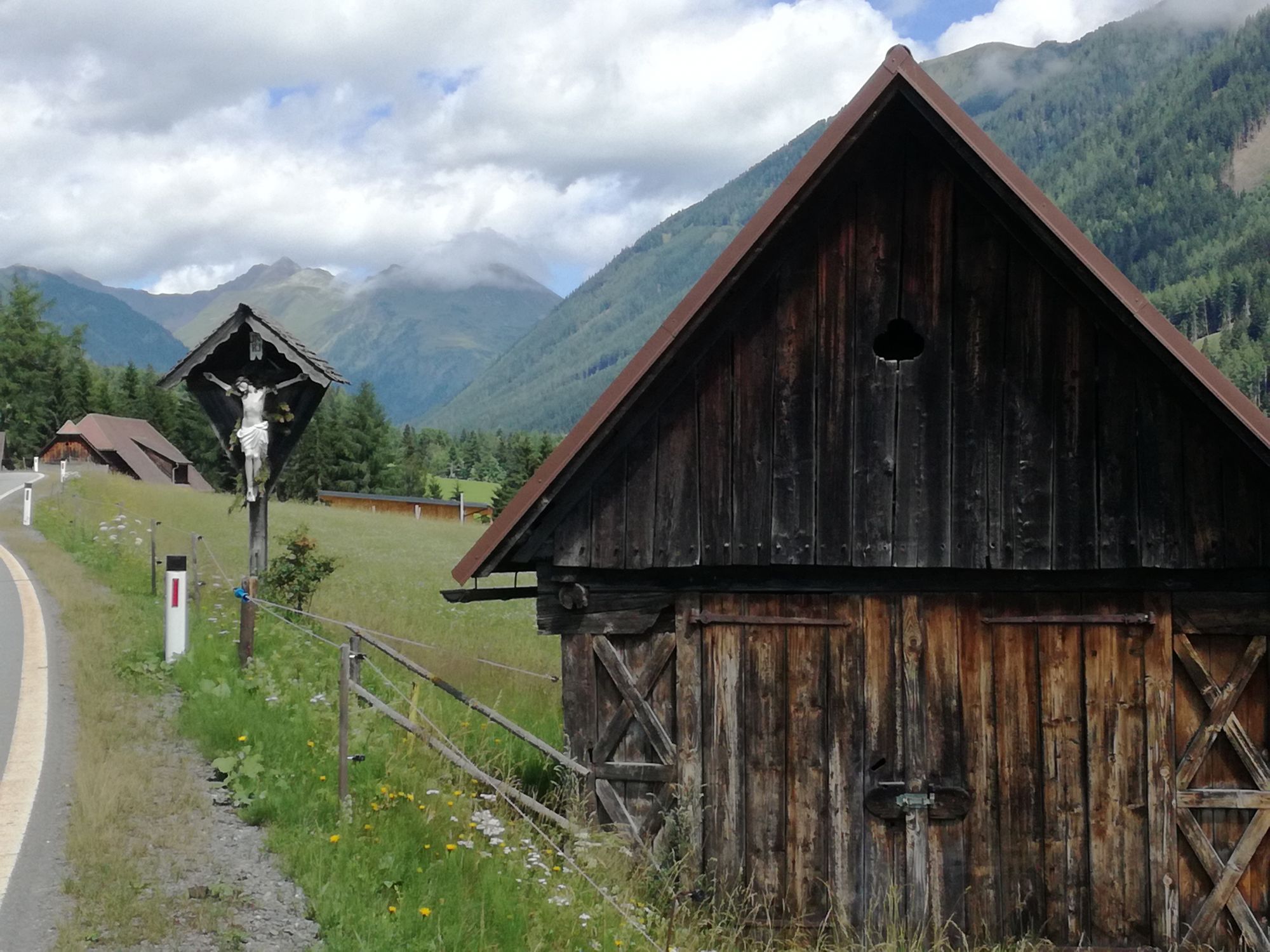 Auffahrt zum Sölkpass