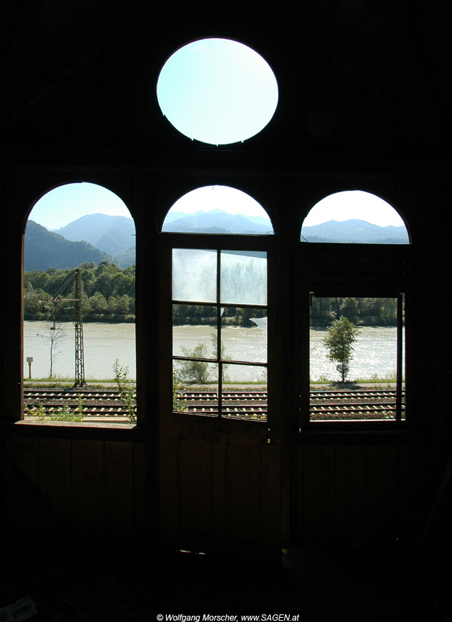 Ausblick auf Inn und Kaisergebirge