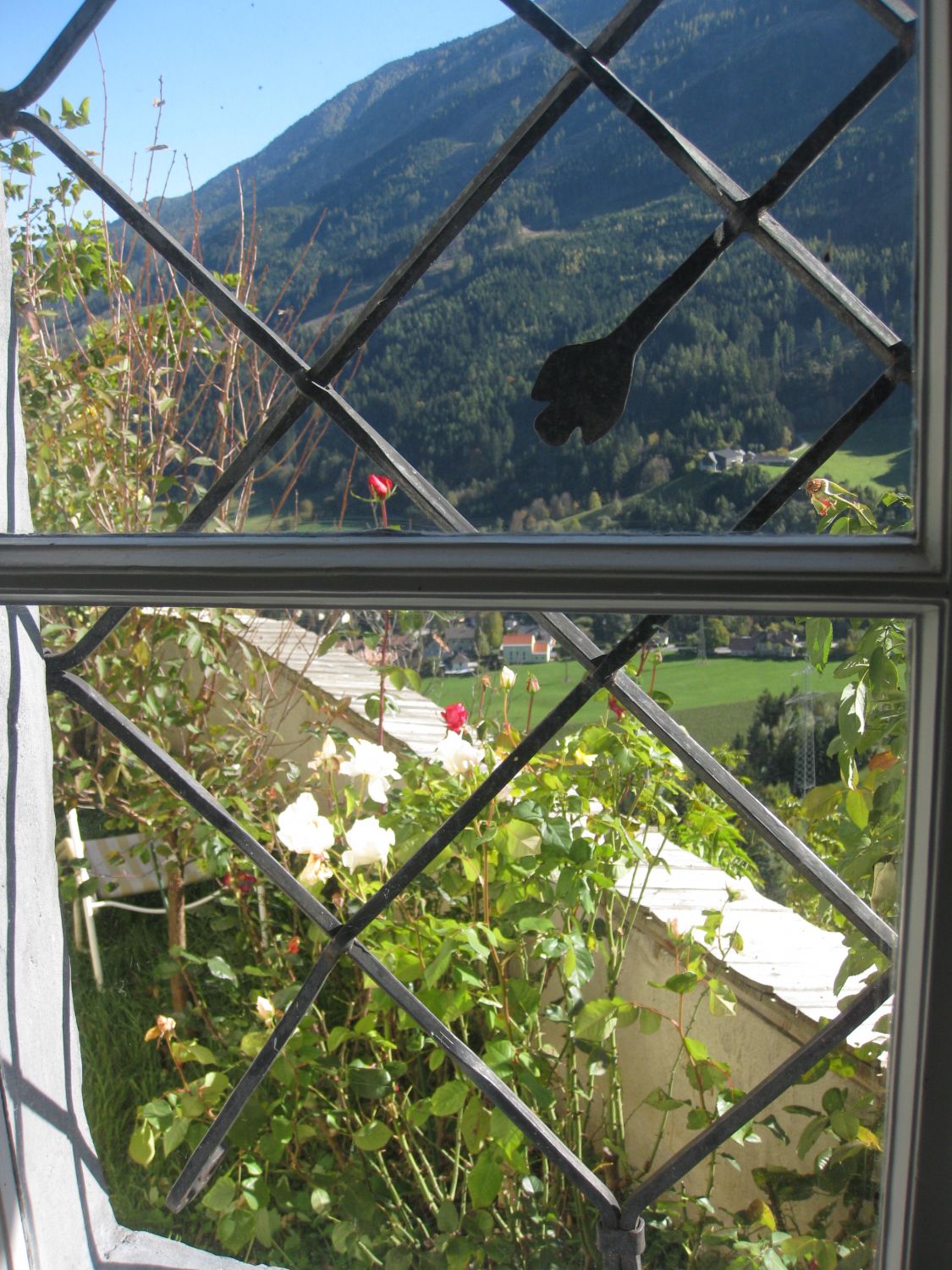 Ausblick, Burg Strechau