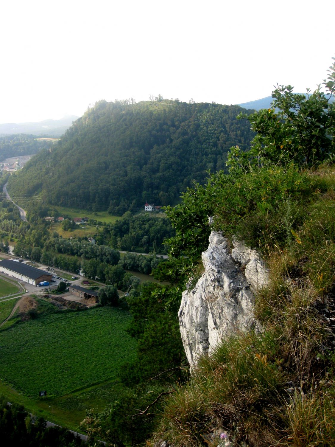 Ausblick Jungfernsprung, Graz Burgruine Gösting