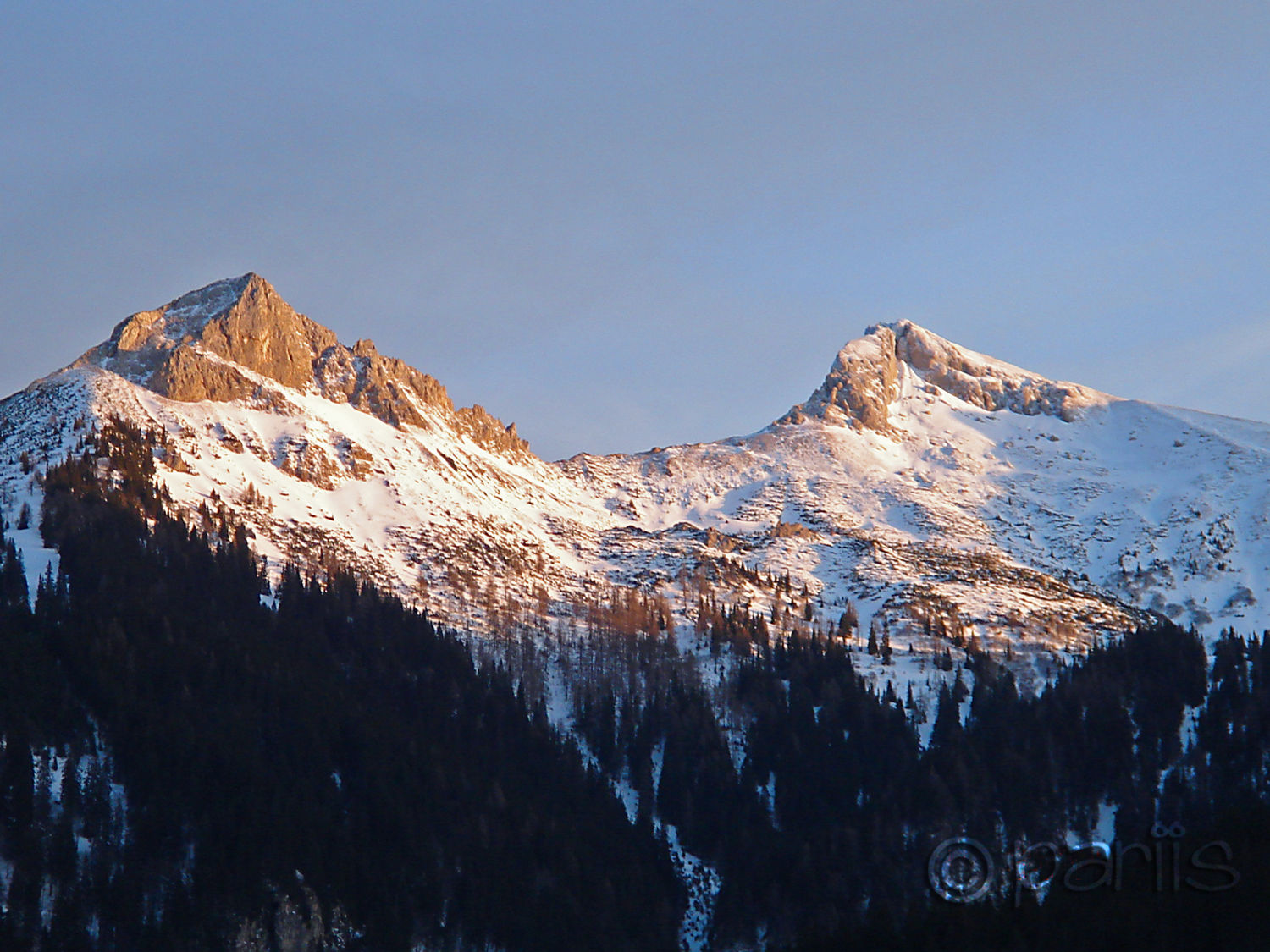 Ausblick von der Eisenerzer Ramsau