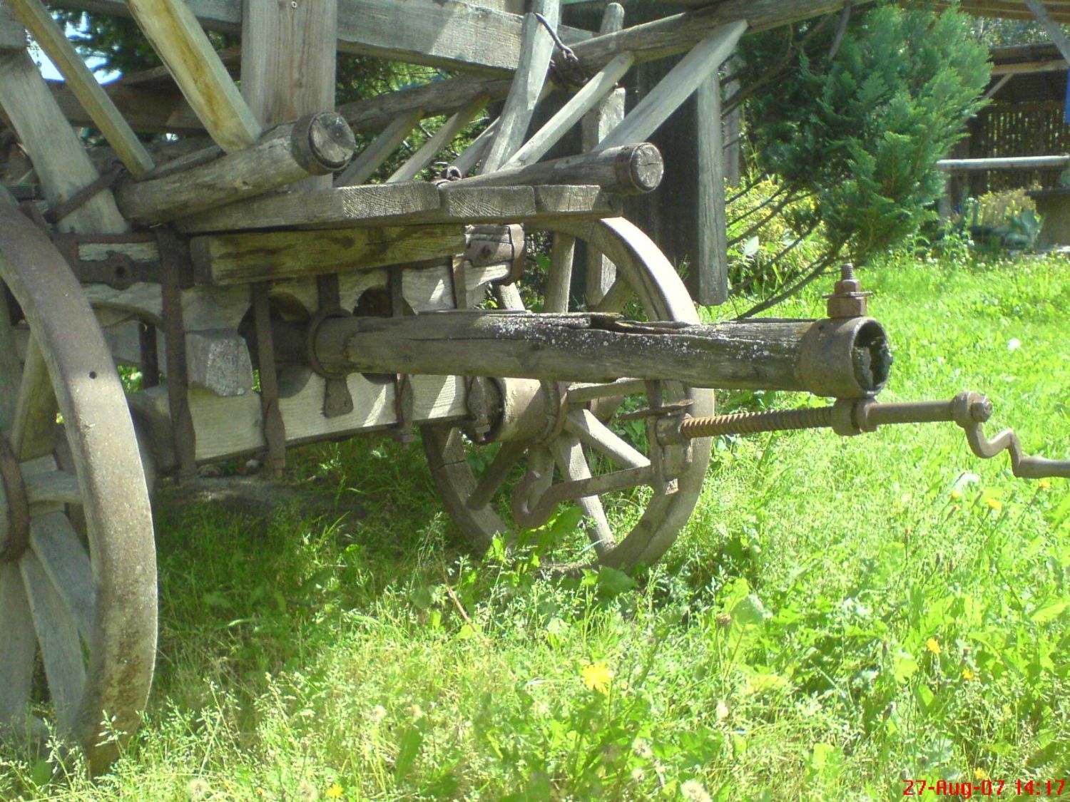 Ausgedienter Fuhrwagen im Murtal Steiermark