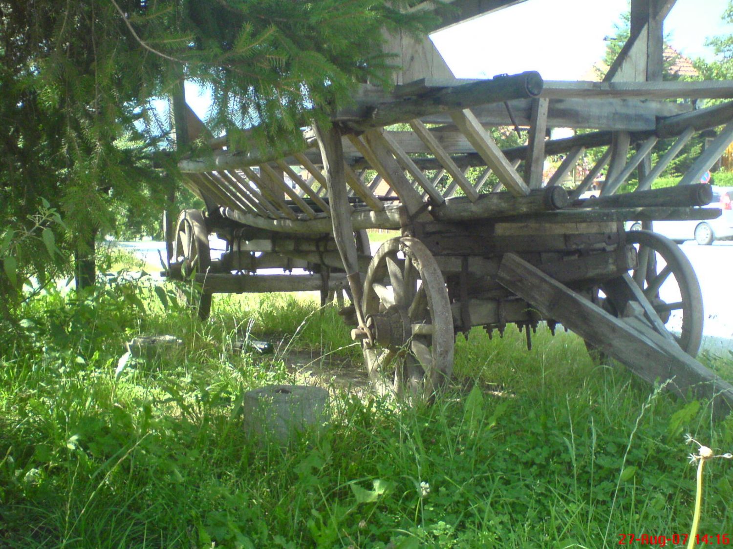 Ausgedienter Fuhrwagen im Murtal Steiermark