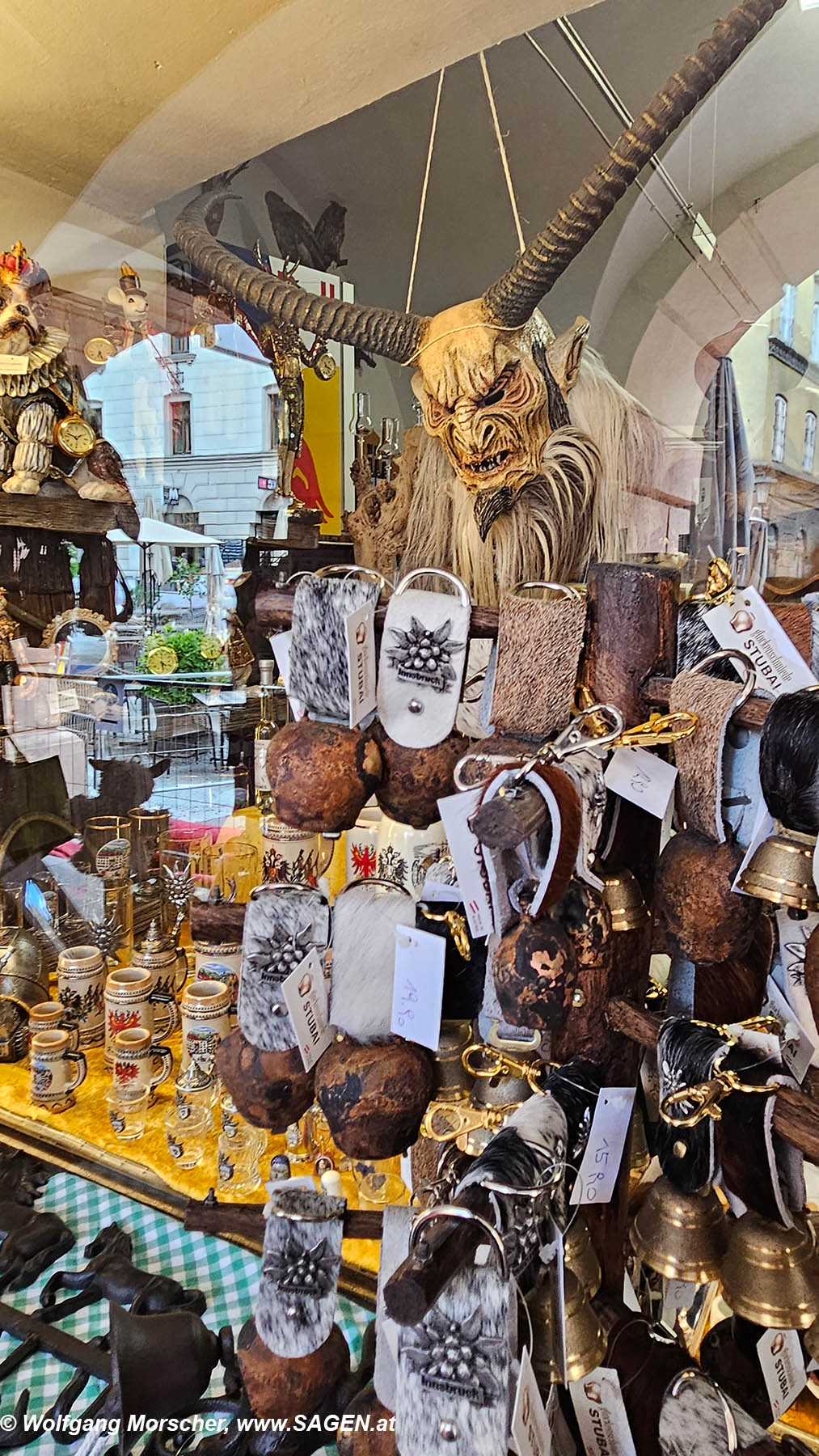 Auslage Souvenirgeschäft Innsbruck, Altstadt