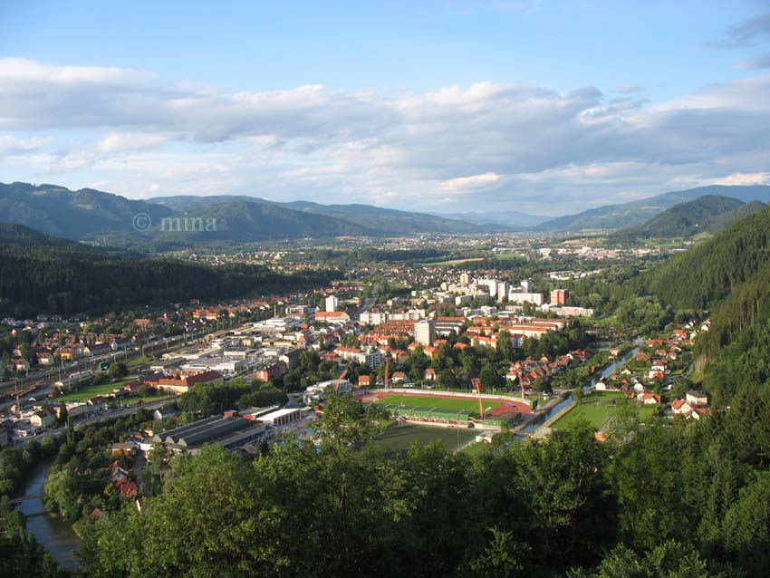 aussicht auf kapfenberg