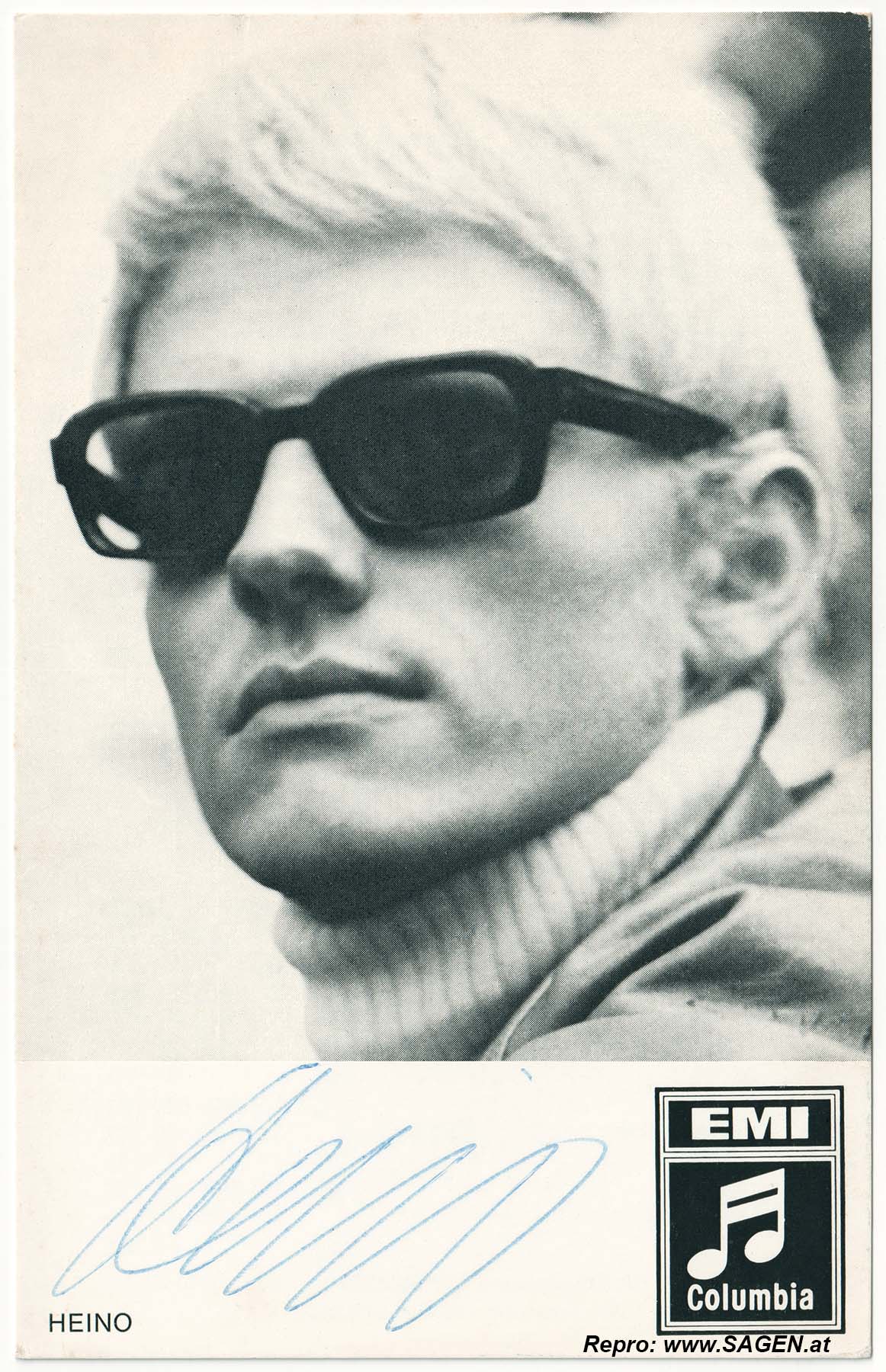 Autogramm Heino