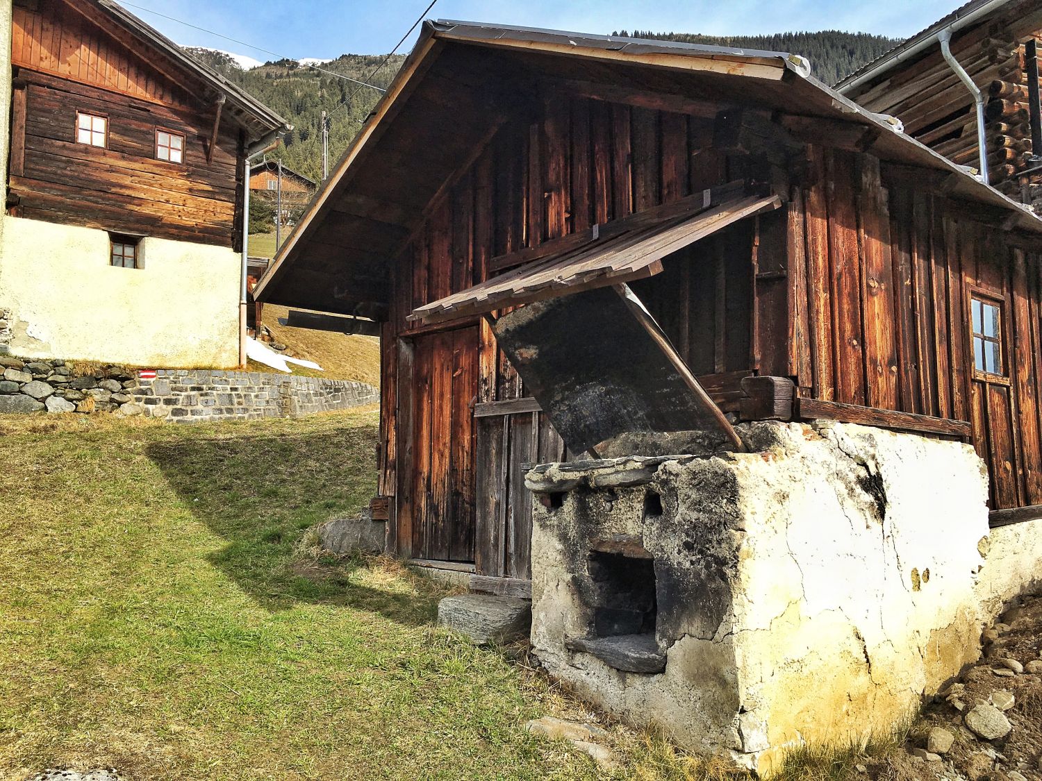 Bäuerliche Ensemble in Grubach im Sellrain