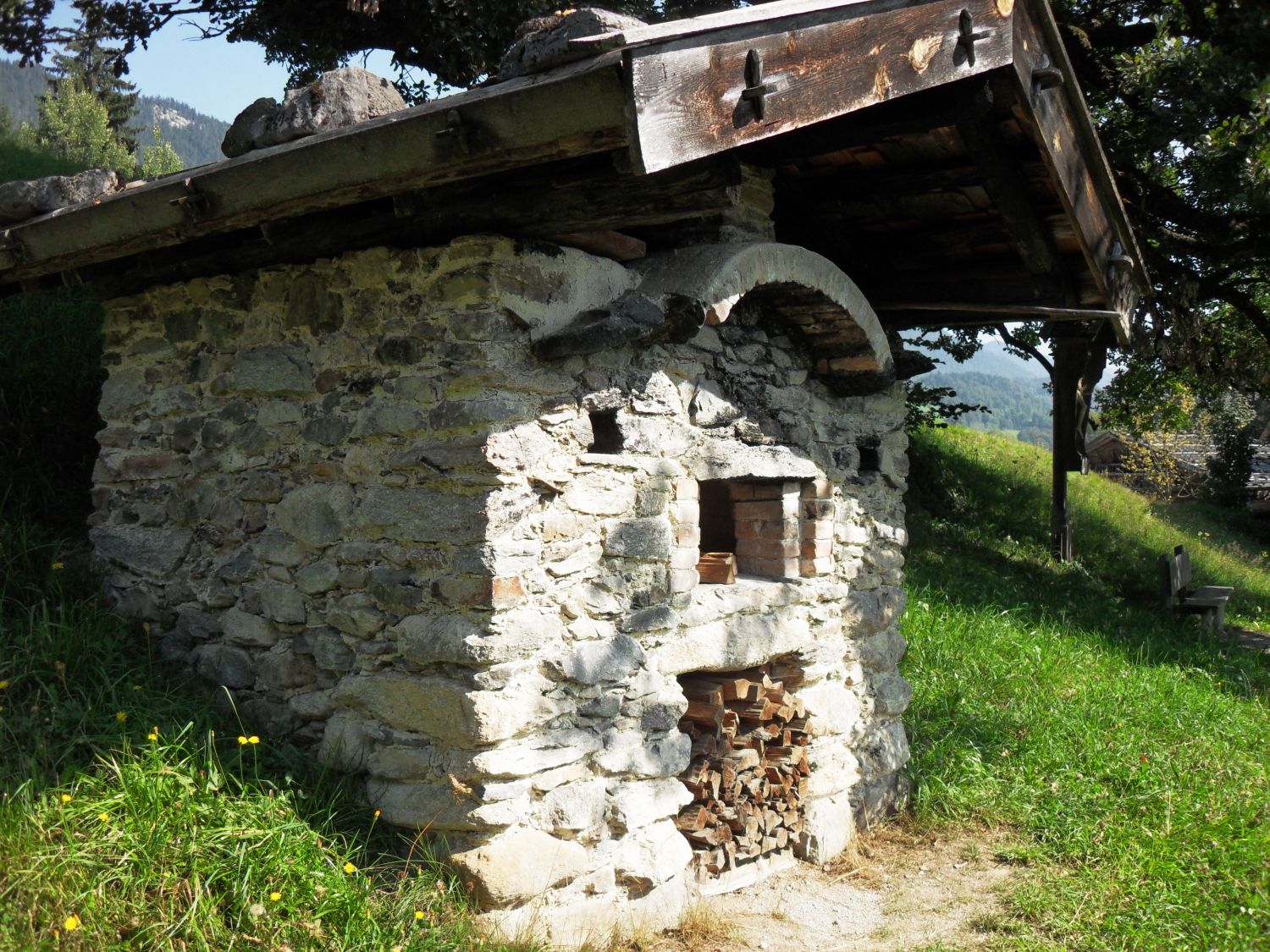 Backofen im Bauernhofmuseum Kramsach