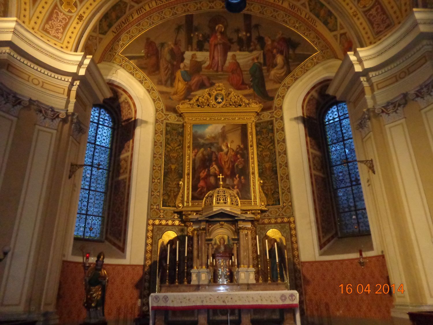 Bad Ischl Pfarrkirche Hochaltar