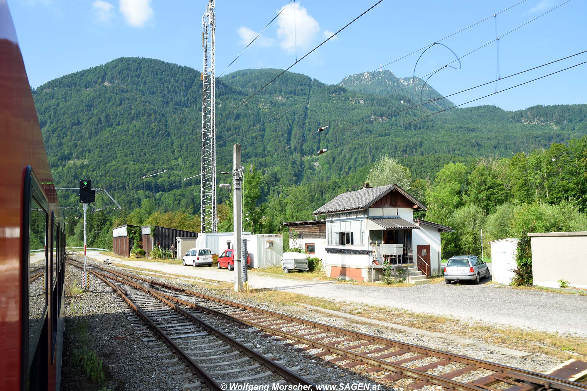 Bad Ischl Stellwerk 1 Frachtenbahnhof