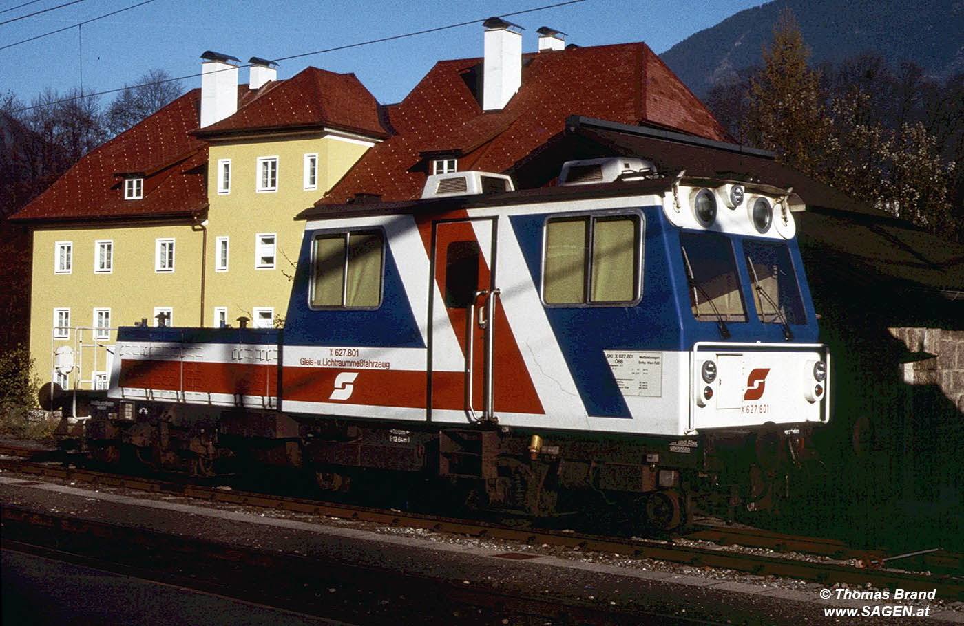 Bahndienstfahrzeug ÖBB X627