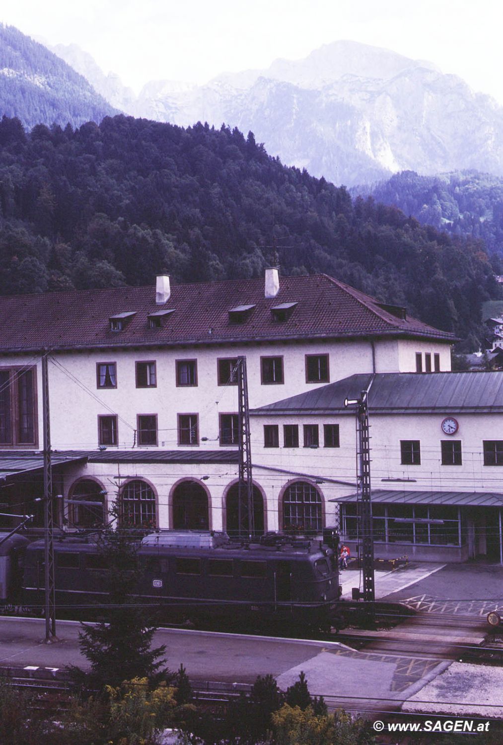 Bahnhof Berchtesgaden 1970er-Jahre