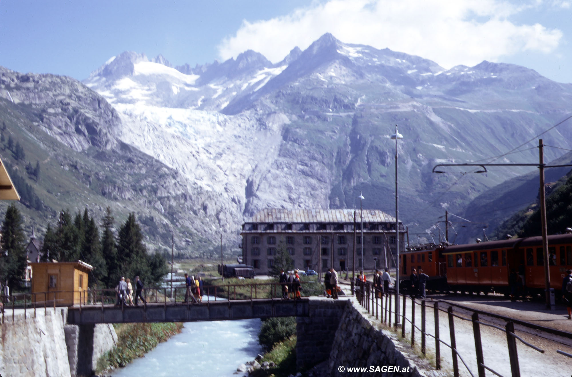 Bahnhof Gletsch der ehemaligen Furka Oberalp Bahn