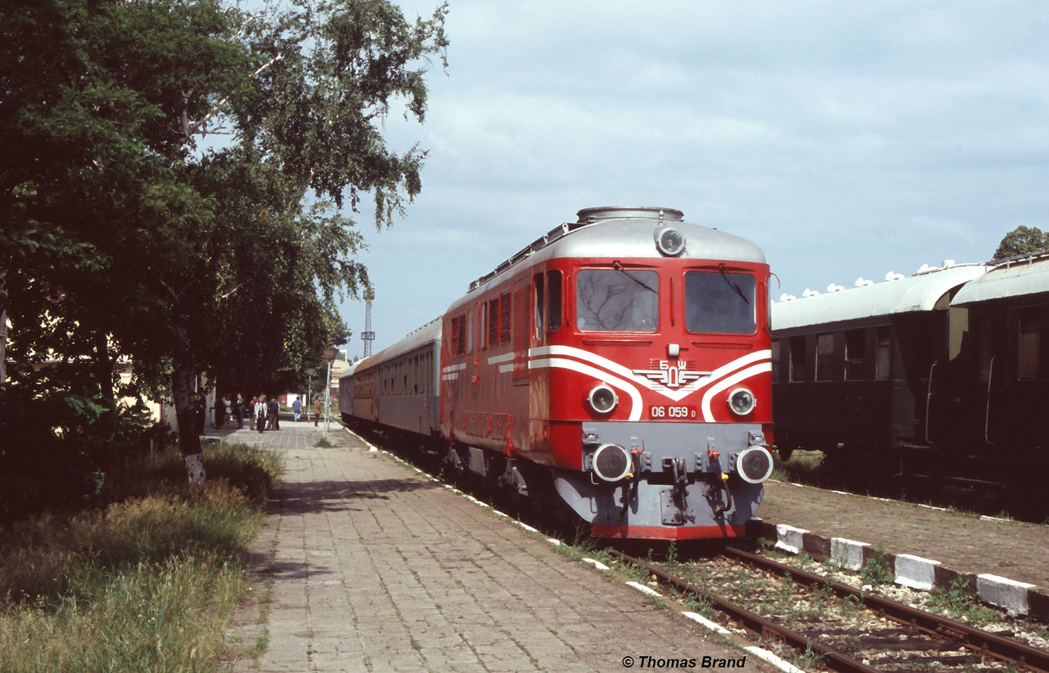Bahnhof Haskovo, Bulgarien