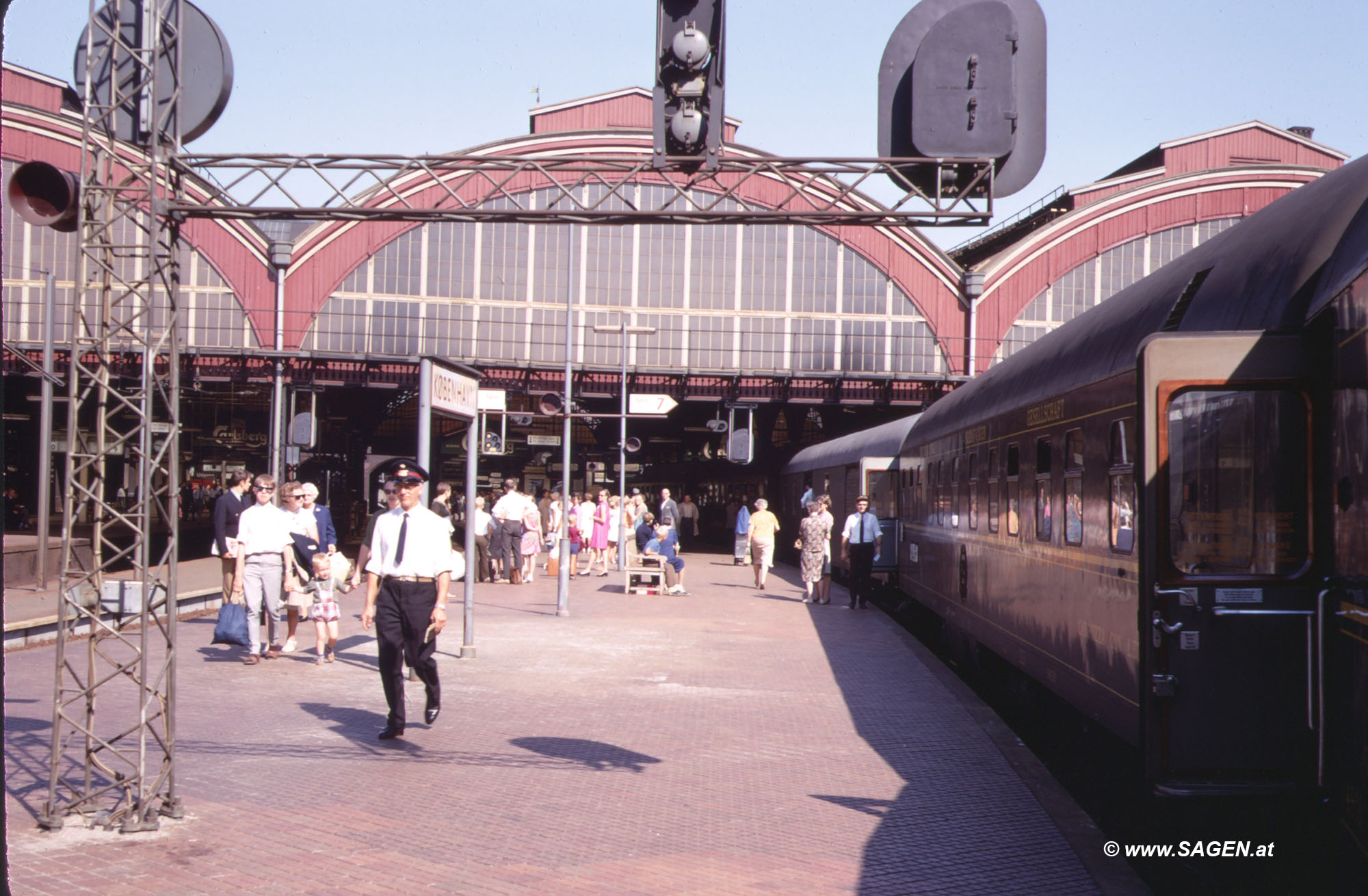 Bahnhof Kopenhagen August 1968