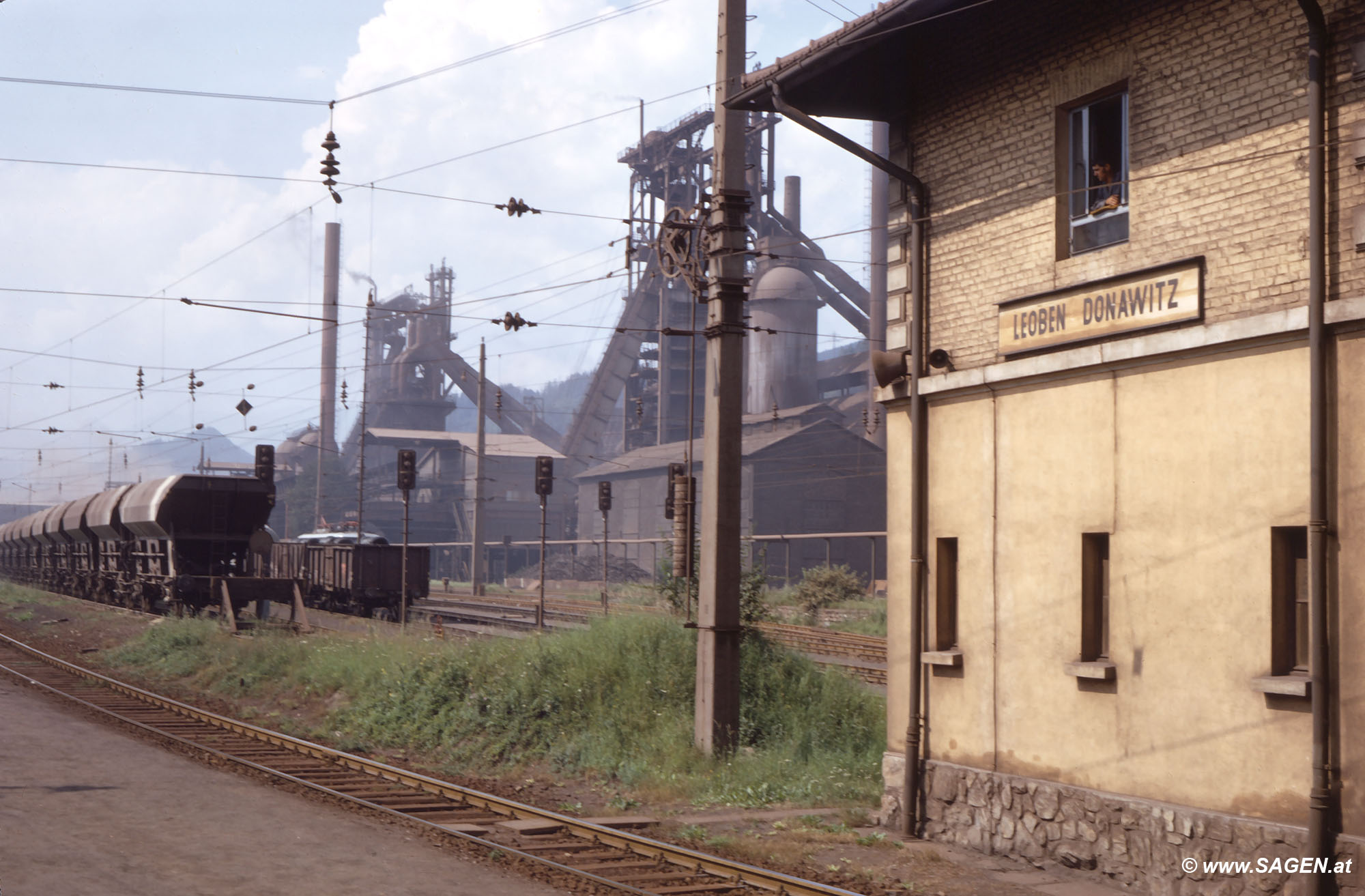 Bahnhof Leoben Donawitz Hochofen