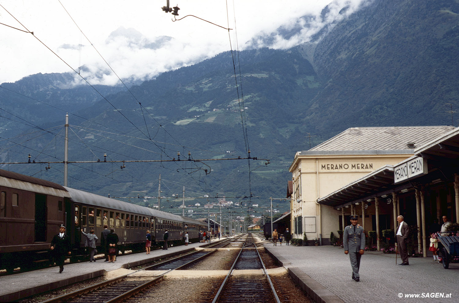 Bahnhof Meran 1968