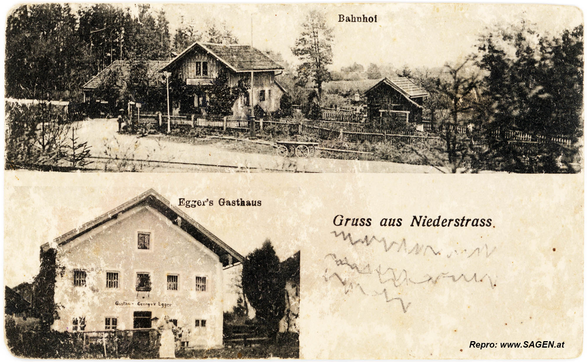 Bahnhof Niederstraß bei Teisendorf