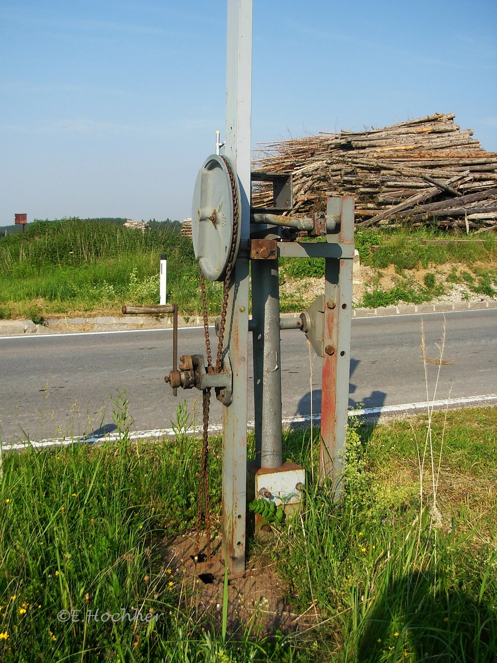 Bahnschrankenkurbel