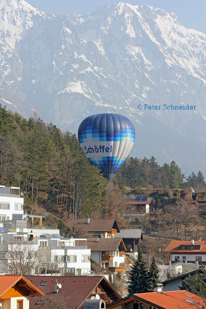 Ballon-Landung