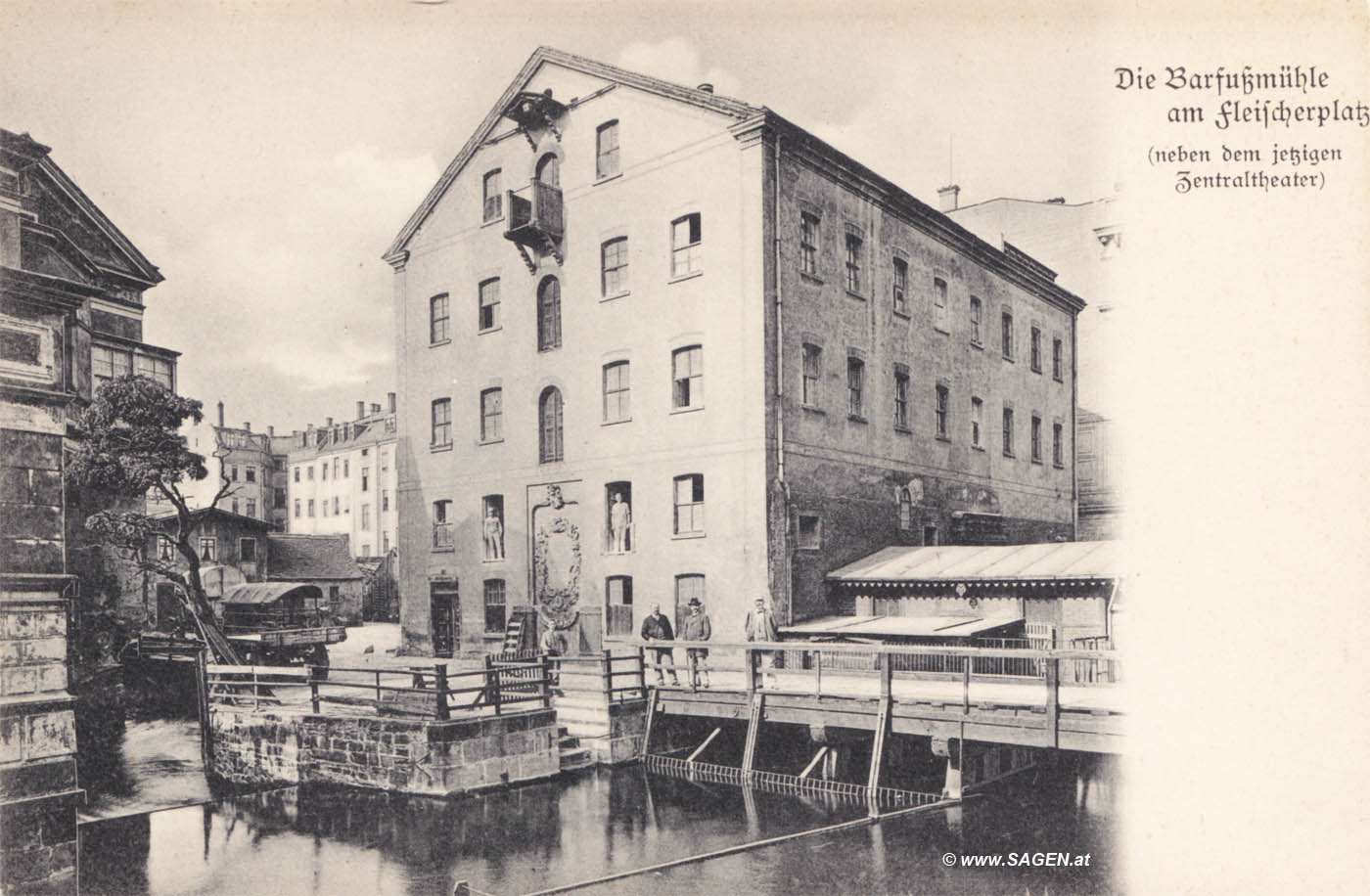 Barfussmühle am Fleischerplatz, Leipzig