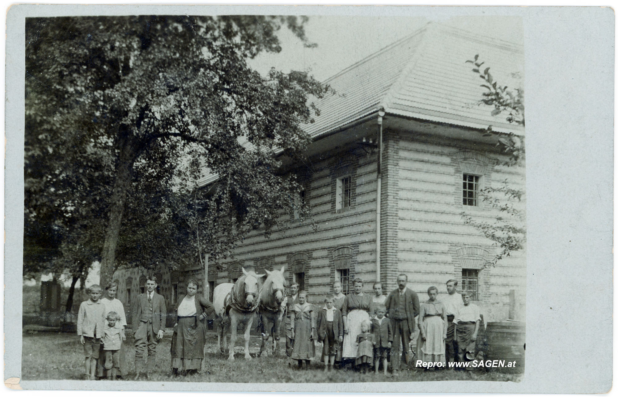 Bauernfamilie Porträt Oberösterreich