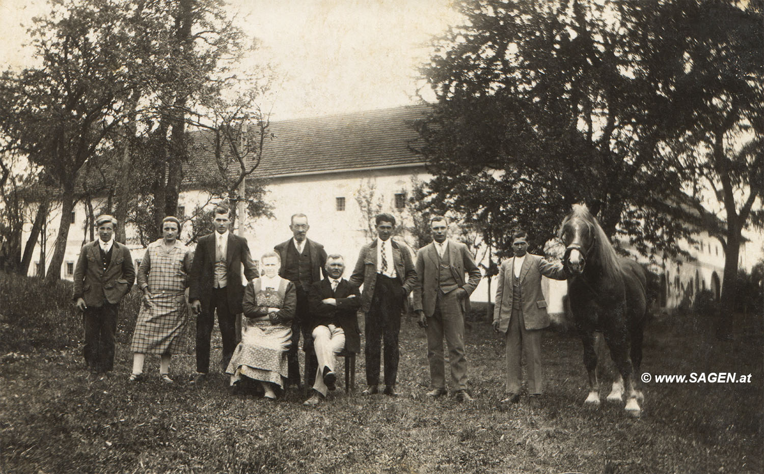 Bauernfamilie