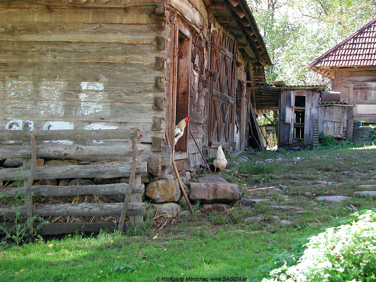 Bauernhof im Norden Rumäniens