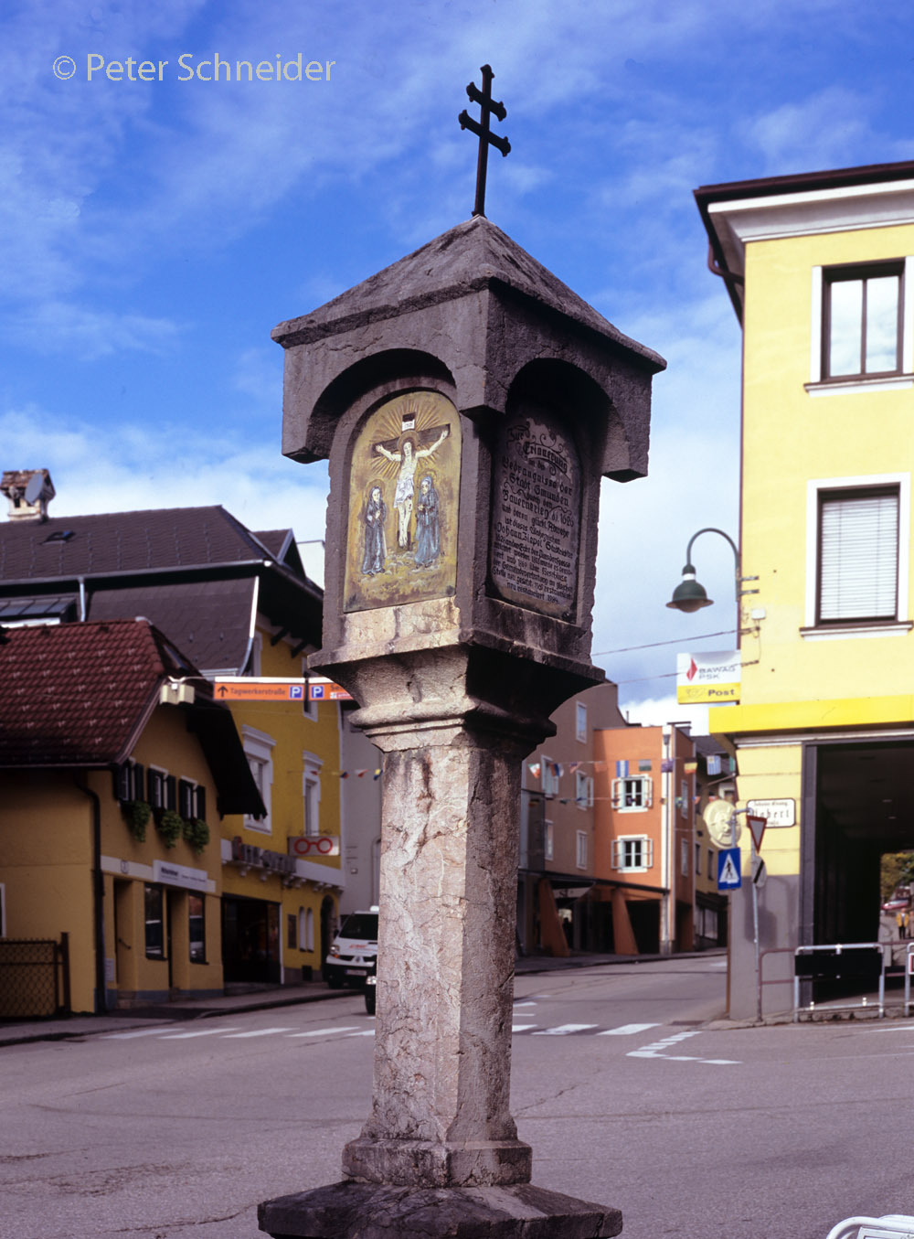 Bauernkriegssäule am Graben