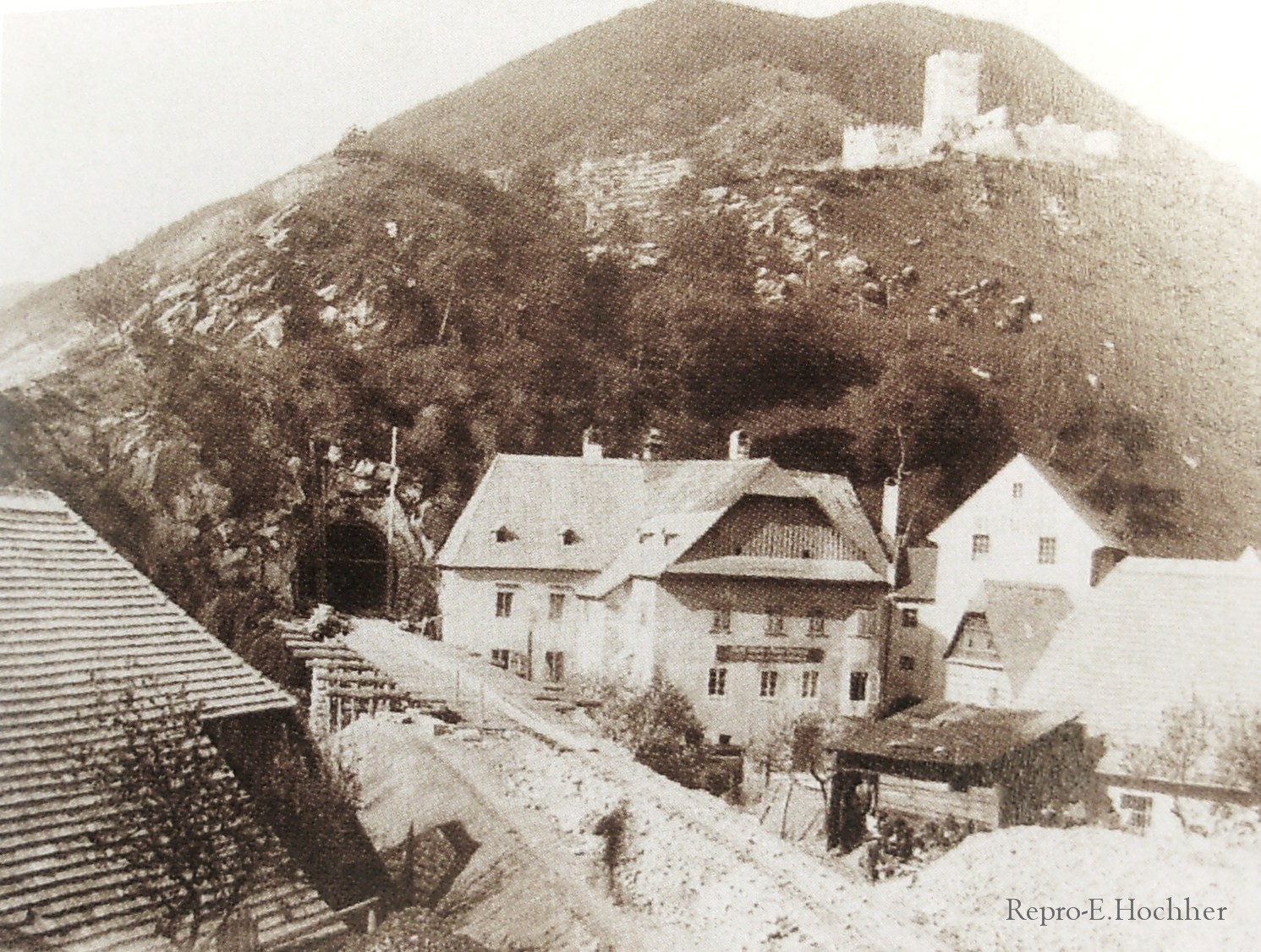 Baustelle Eisenbahnbrücke