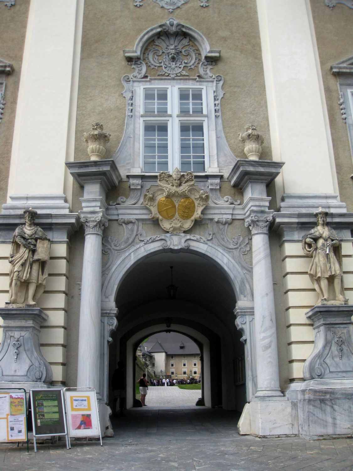 Benediktinerstift St. Lambrecht- Eingang