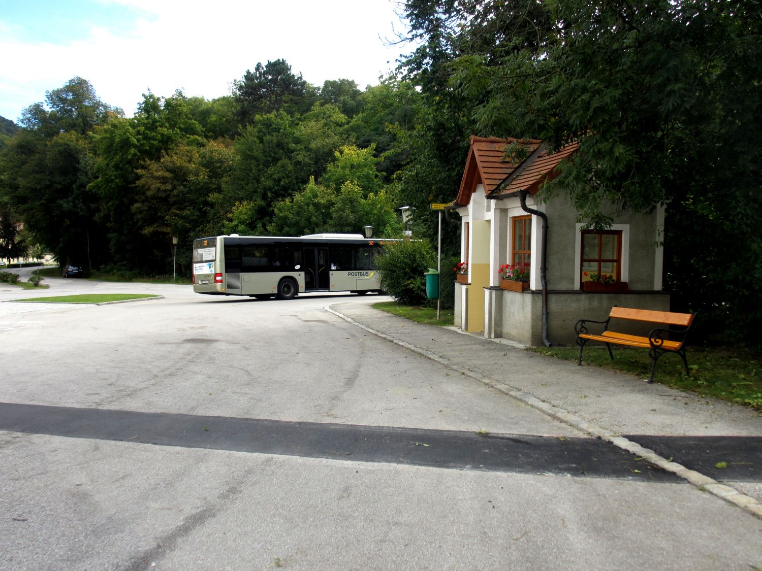 Bereich beim Eingangstor, Stift Heiligenkreuz