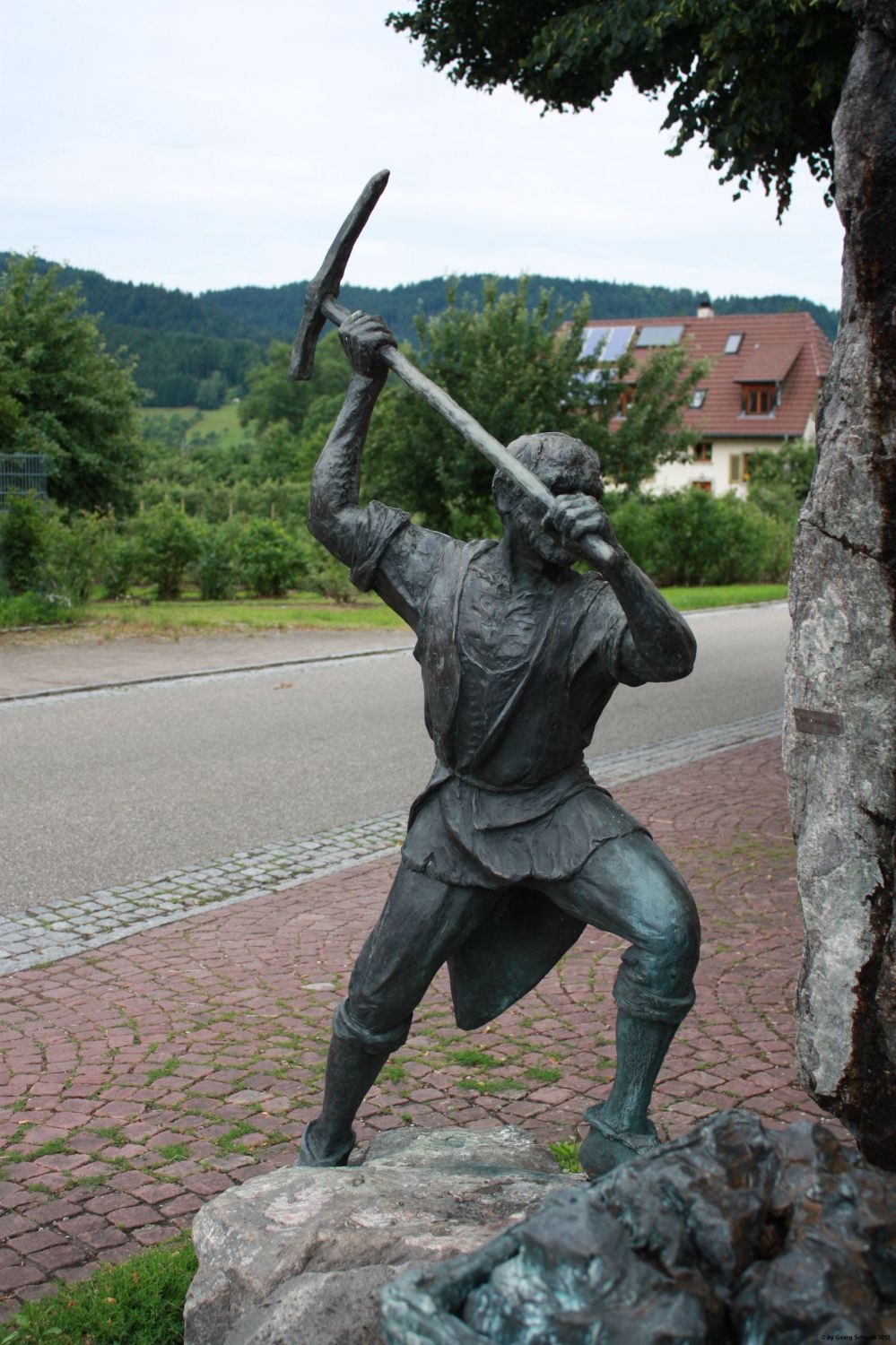 Bergbaubrunnen in Schnellingen bei Haslach