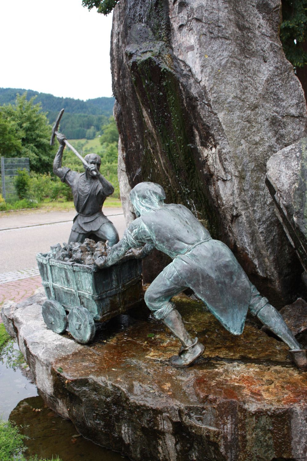 Bergbaubrunnen in Schnellingen bei Haslach