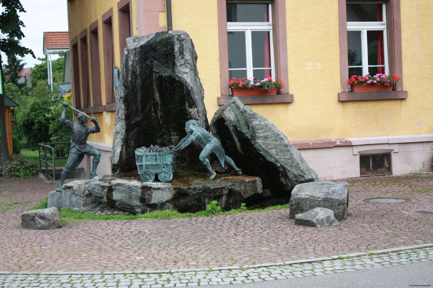 Bergbaubrunnen in Schnellingen bei Haslach