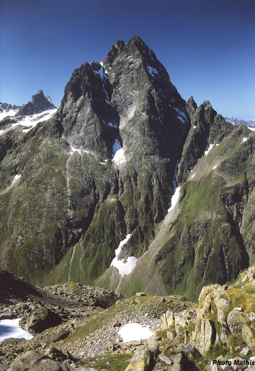 Bergspitze Tiroler Oberland