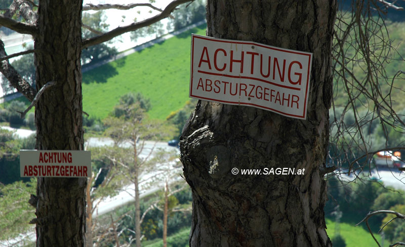 Bergsteigen Absturzgefahr