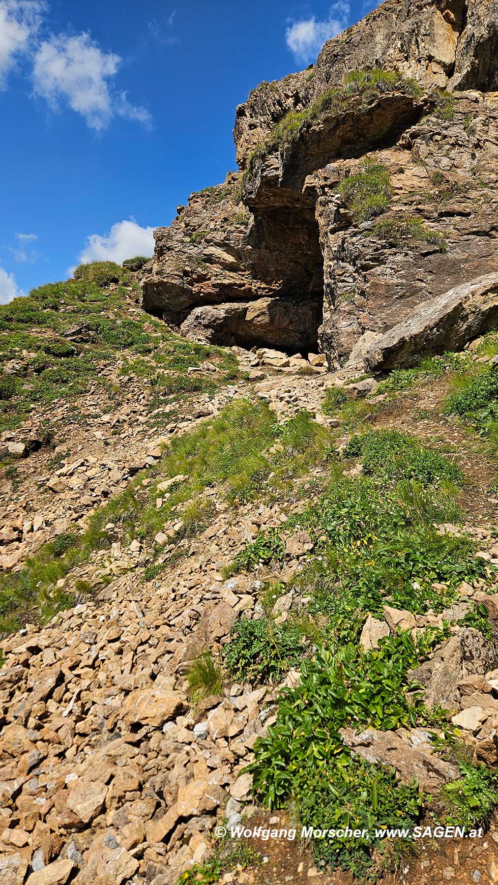 Bergwerk Knappenkuchl Stollen