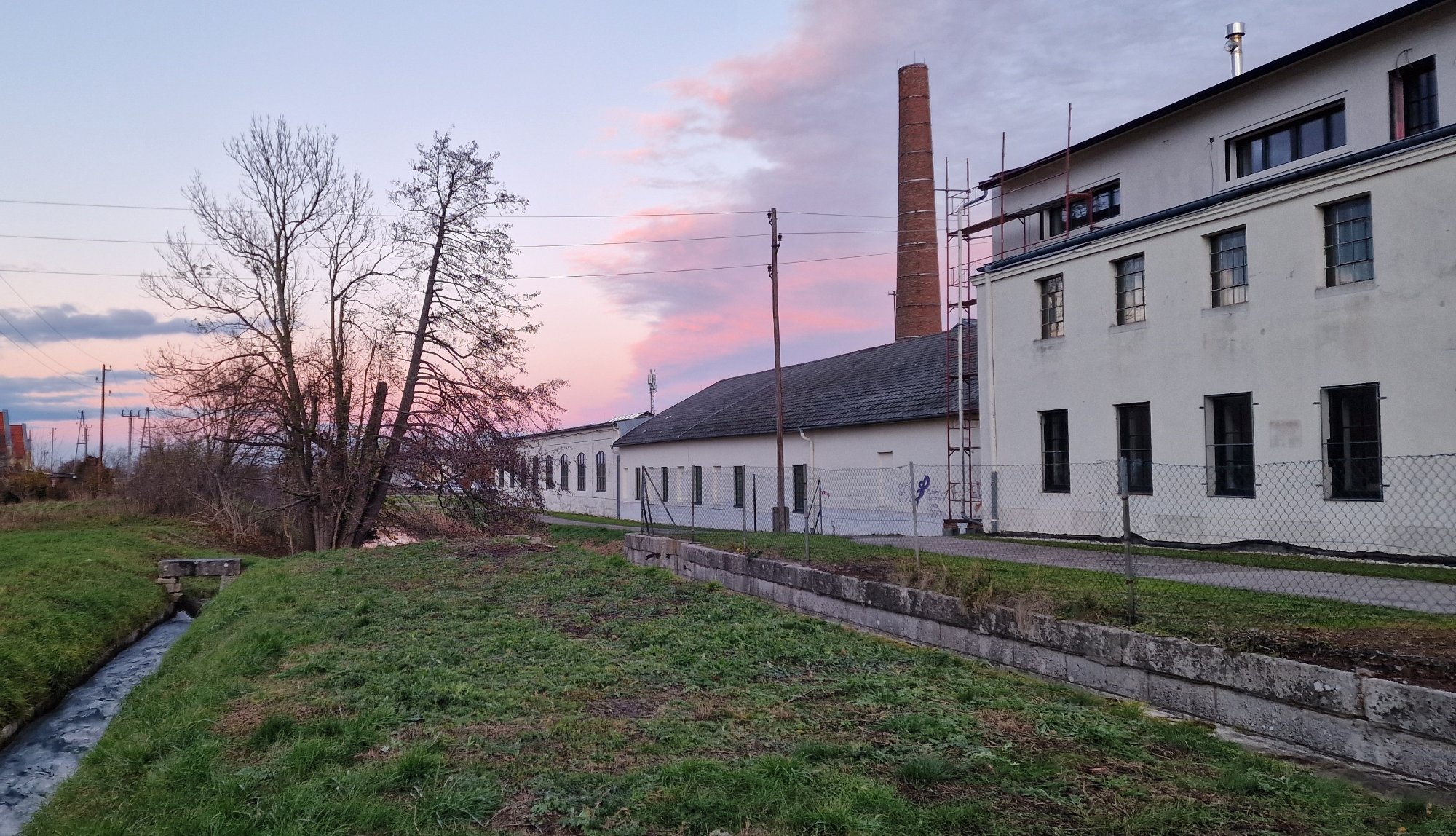 Bettfedernfabrik Röders am Wiener Neustädter Kanal