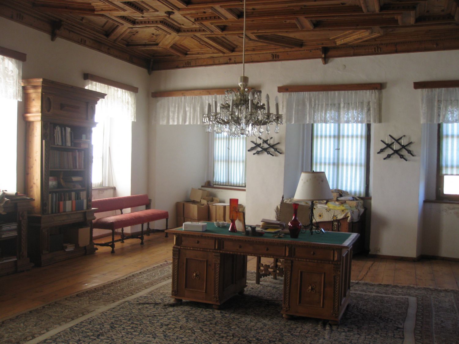 Bibliothek, Burg Strechau