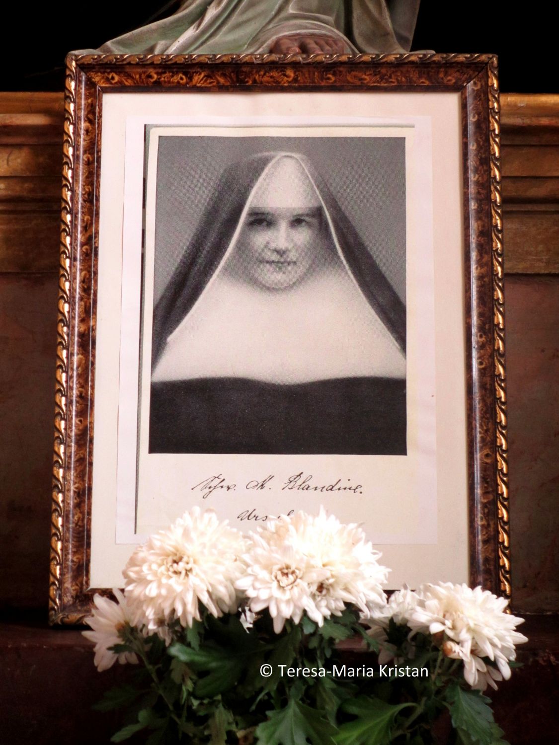 Bildnis einer Nonne, Altar Heiligengeistkirche Klagenfurt