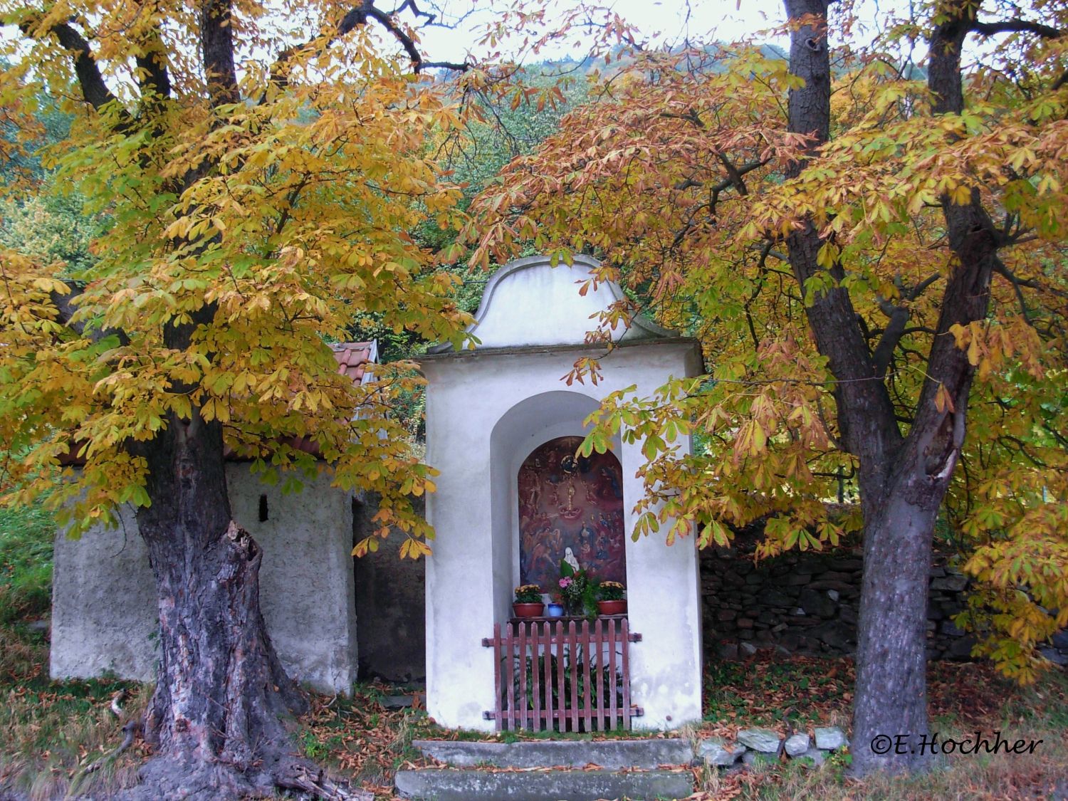 Bildstock im Herbst