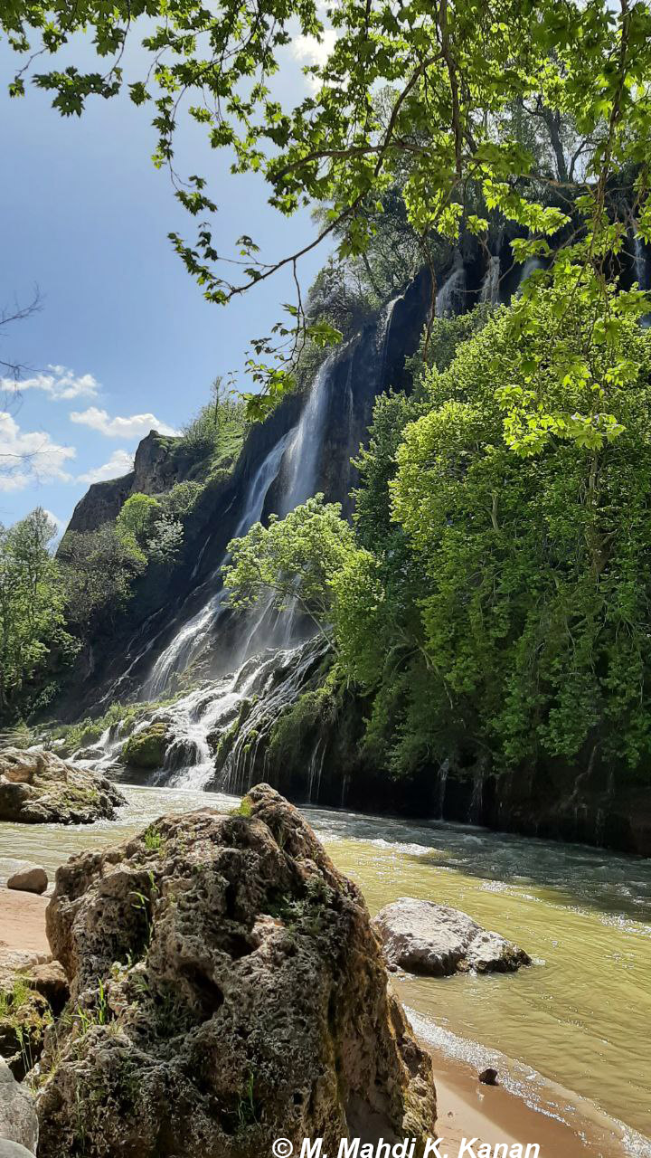 Bisheh Wasserfall, Luristan, Iran